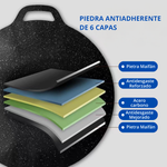 COOKMASTER™ - SARTÉN ANTIADHERENTE MULTIUSOS DE 6 CAPAS, SE PUEDE UTILIZAR PARA PLACAS DE INDUCCIÓN
